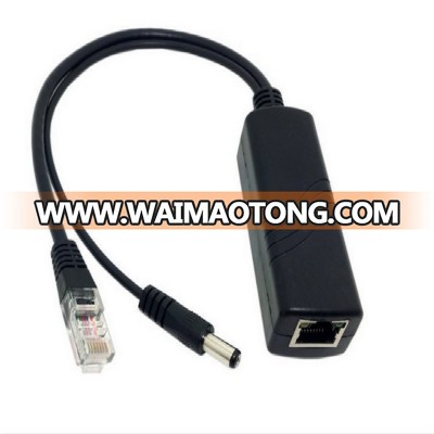 5.5*2.1mm dc 10/100M IEEE802.3af/at POE Splitter 12v 1a 2a